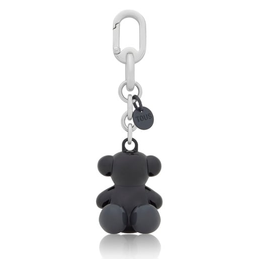 Llavero negro metal Bold Bear