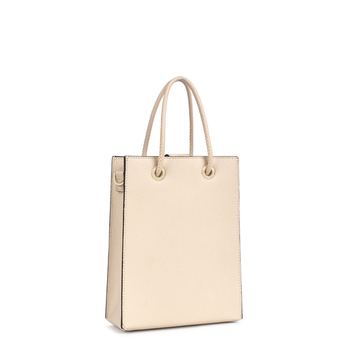 Mini bolso Tous Pop beige