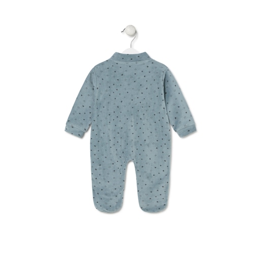 Pijama de bebé Mini celeste