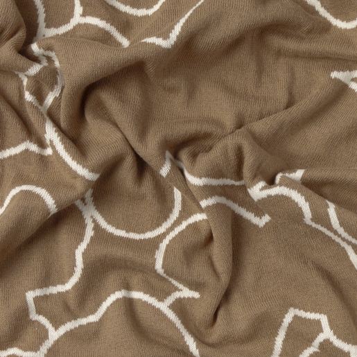 Reversible baby blanket in Nilo beige