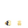 Gold bear Earrings with lapis lazuli TOUS 1950