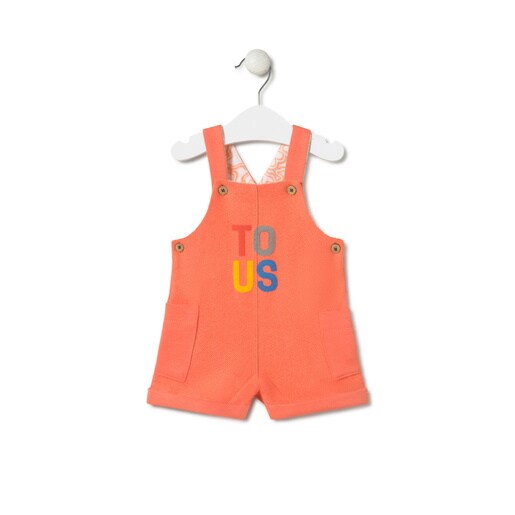 Romper in Kaos orange