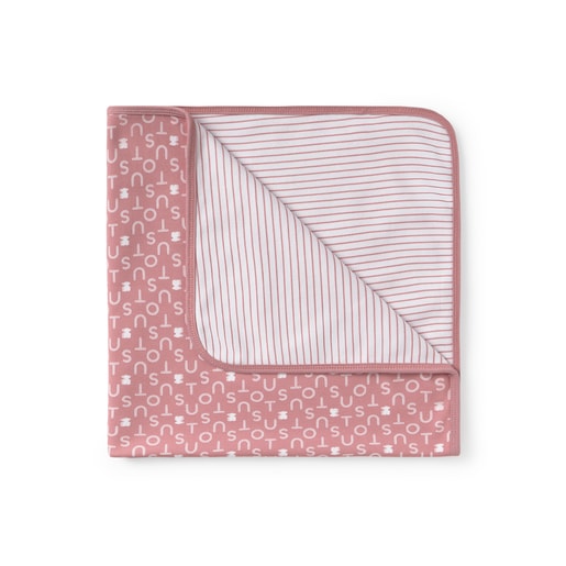 Baby blanket in Soft pink