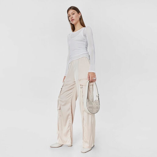 ベージュのTOUS Cecilia ショルダーバッグ