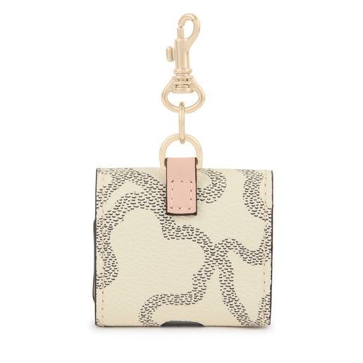 Medium beige Kaos Legacy hanging Case for AirPods