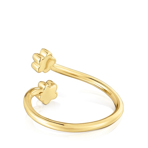 Gold Open ring with laboratory-grown diamonds TOUS Lili