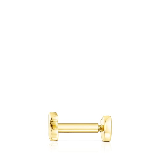 TOUS Basics Ohr-Piercing aus Gold mit Herz