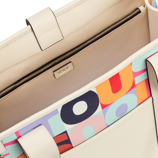Shopping grande Amaya beige TOUS Mimic