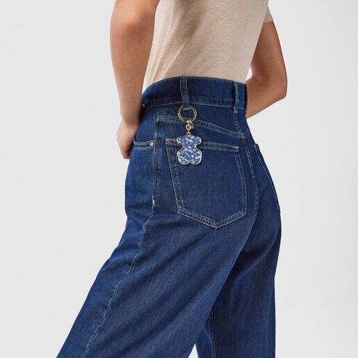 Beige Oso Samba Key ring