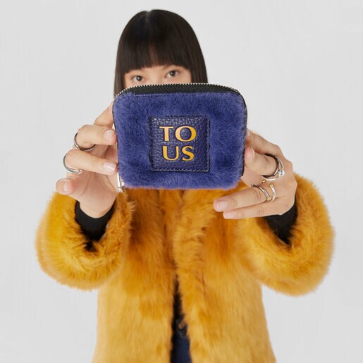 パープルのコインパース TOUS Balloon Wild