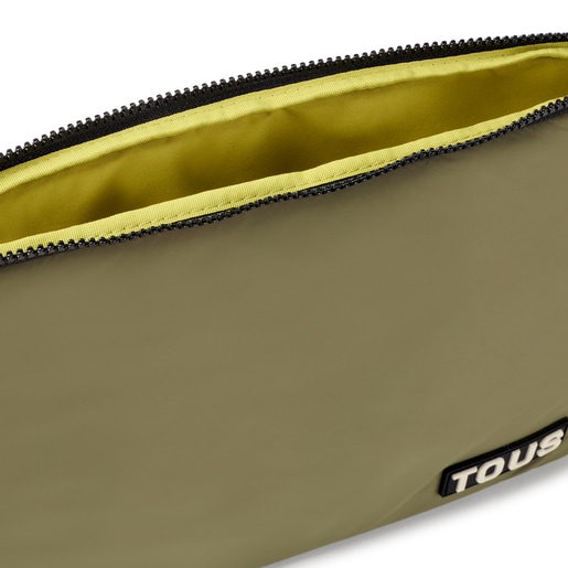 Funda para portátil caqui TOUS Carol Soft