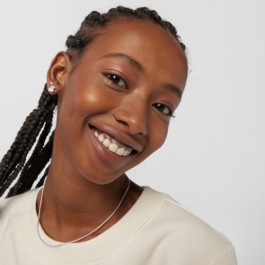 Aretes Sweet Dolls oso de plata