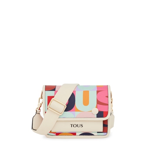 Small beige TOUS Mimic Audree Crossbody Bag