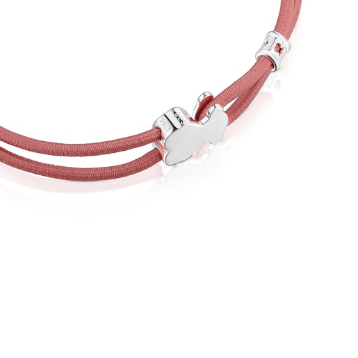 Bracelet élastique Sweet Dolls rose