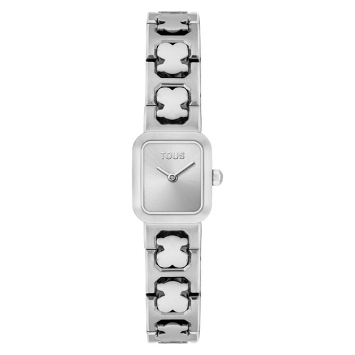 Montre analogique avec bracelet en acier Icon Time