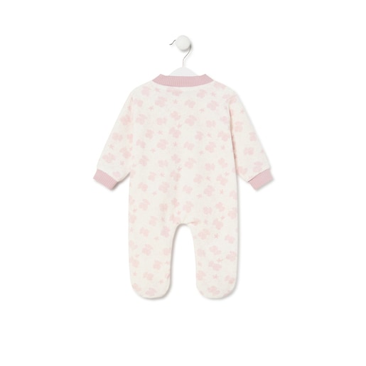 Pijama de bebé Illusion cor-de-rosa