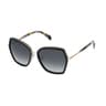 Black Square Mesh Sunglasses