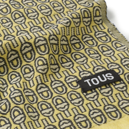 Foulard jaune TOUS MANIFESTO Essence