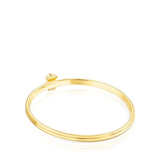 Gold TOUS Cool Joy ring with bear motif