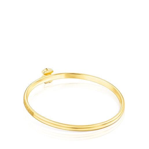 Gold TOUS Cool Joy ring with bear motif | TOUS