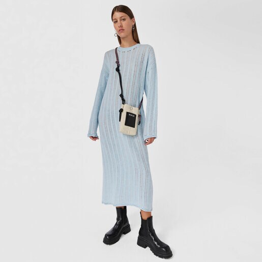 Mini bolso beige TOUS Empire Padded