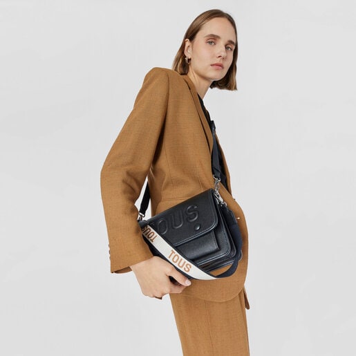 Medium black TOUS La Rue Audree Crossbody bag