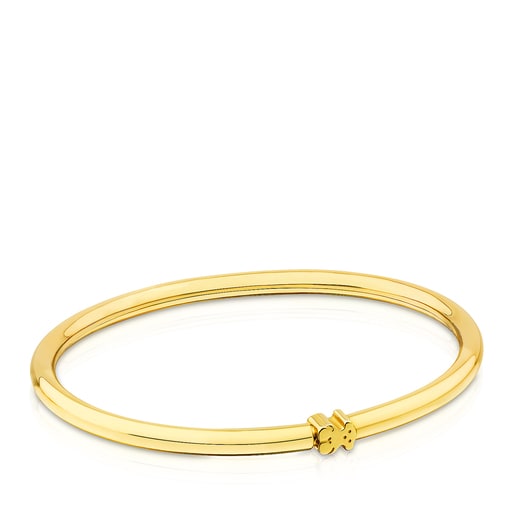 Pulsera Warm con baño de oro 18 kt sobre plata