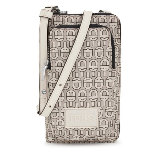 Funda de móvil colgante beige TOUS MANIFESTO Essence