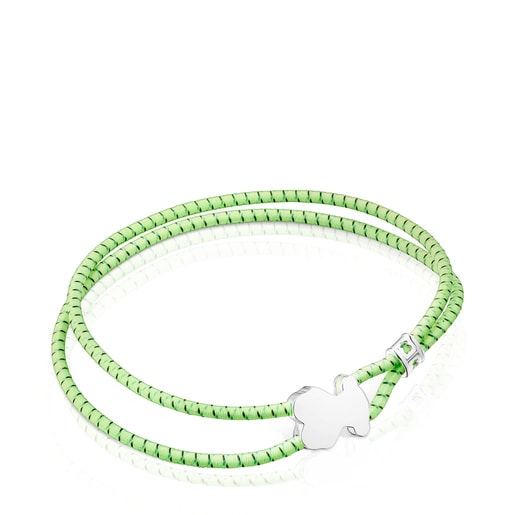 Lime green Sweet Dolls Elastic bracelet | TOUS