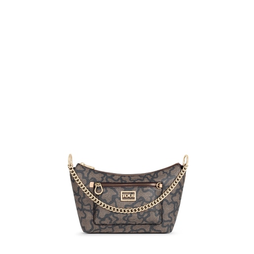 Разноцветная и черная сумка-кроссбоди «baguette» Kaos Icon