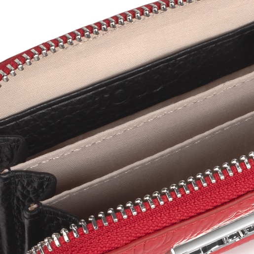 Medium red Tous Script purse