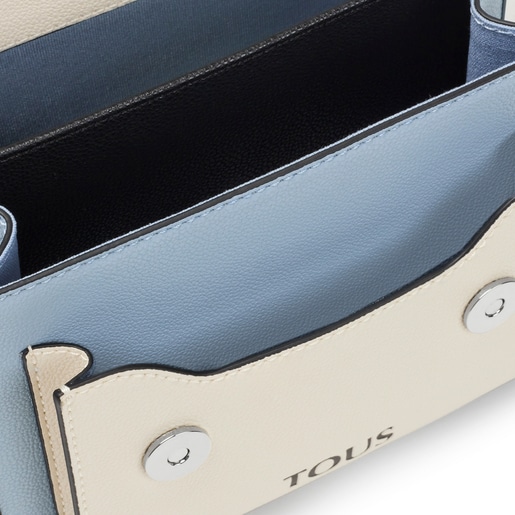 Small blue TOUS Kaos Mini Evolution Audree Crossbody bag
