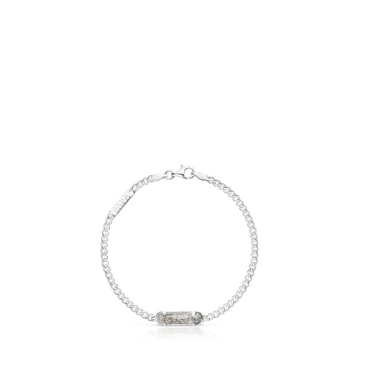 Pulsera de plata y cuarzo turmalinado TOUS Papa