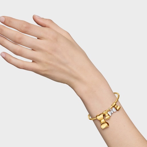 Dije lazo anilla de plata 15 mm TOUS Ribbon