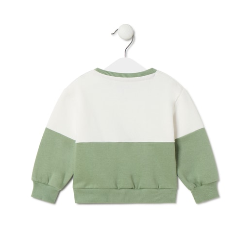 TOUS logo sweatshirt in Casual green