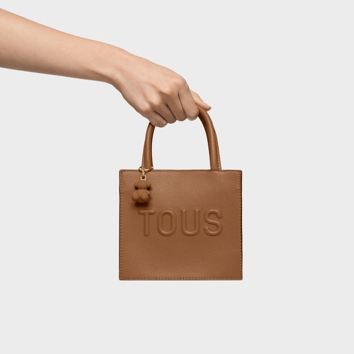 Camel-colored Cube minibag TOUS Brenda