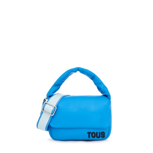 Μικρή τσάντα χιαστί TOUS Carol σε μπλε χρώμα