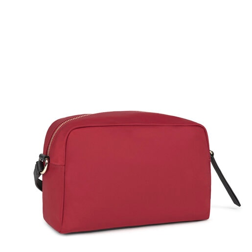 Средняя красная сумка-кроссбоди Shelby