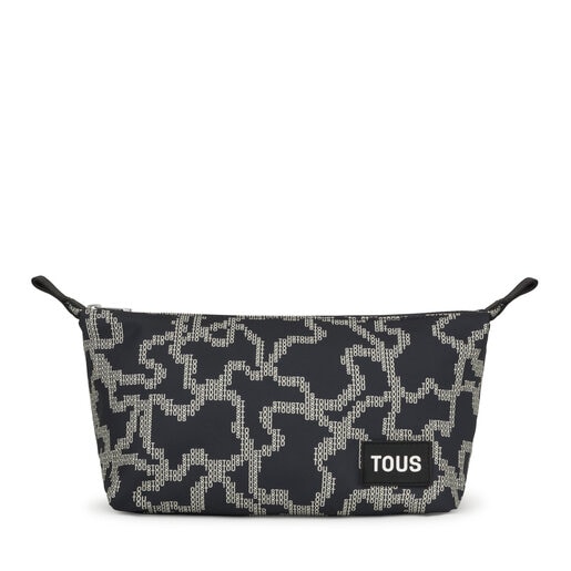 Trousse de toilette noire Kaos Pix Soft