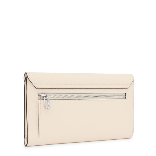 Beige TOUS Sylvia Flap Wallet