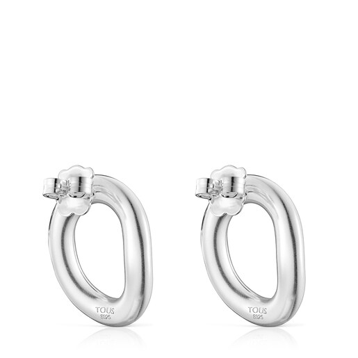 Aretes círculo de plata TOUS Hav