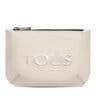 Small black and white Dorp Toiletry bag