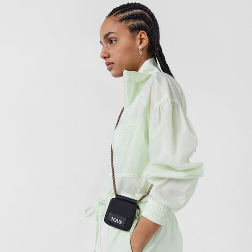 נרתיק TOUS Empire Cotton בינוני בצבע שחור