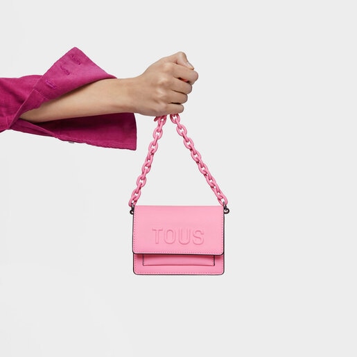 ピンクのミニクロスボディバッグ TOUS La Rue New Audree