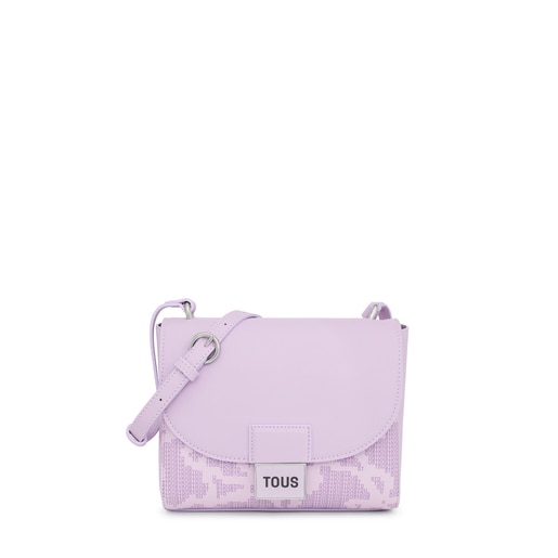 Sac à bandoulière Kaos Pix petit mauve