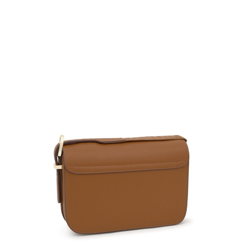 Sac à bandoulière camel moyen TOUS Brenda