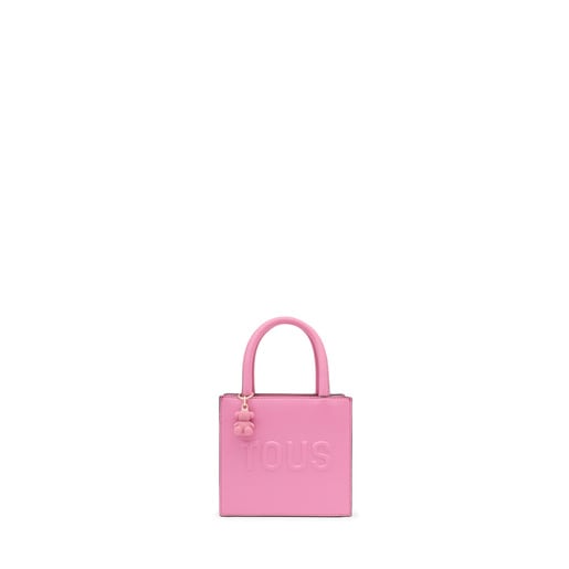 Bolso mini cube rosa oscuro TOUS Brenda