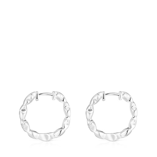 Ohrringe Mini Icons aus Silber