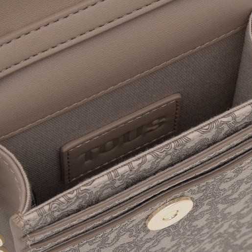 حافظة هاتف بجراب تعليق باللون الرمادي الداكن من تشكيلة Kaos Mini Lines