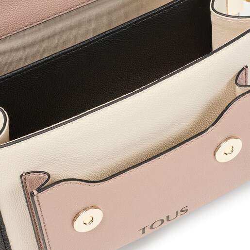 Small beige TOUS Kaos Mini Evolution Audree Crossbody bag